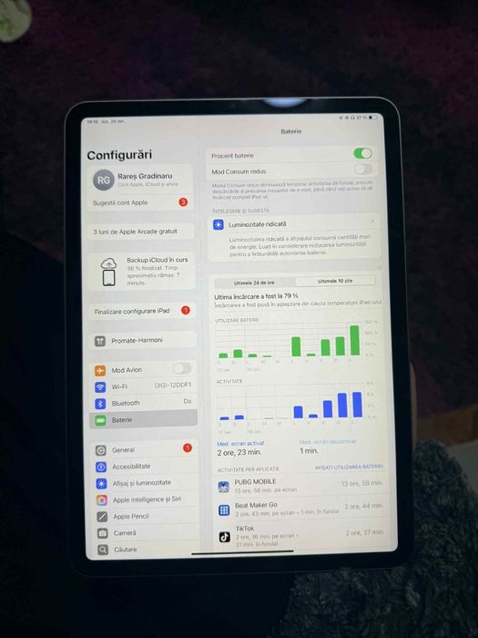 Vând ipad 11pro generația a 3 a
