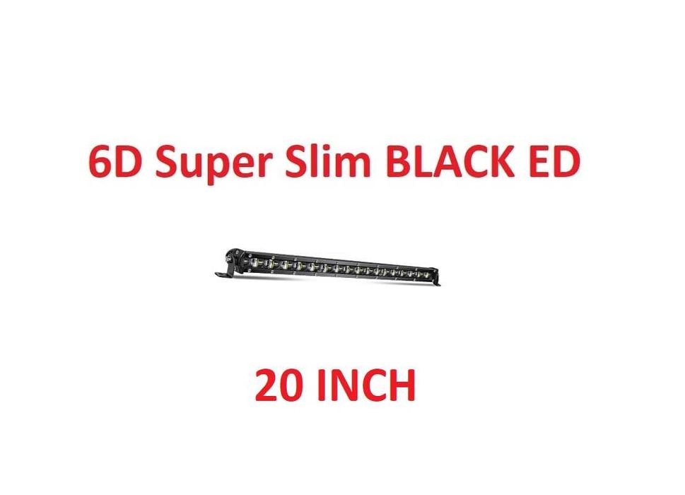 Led bar 6 d, proiector auto slim, diverse marimi, TRANSPORT 0