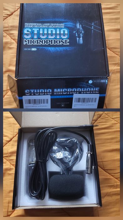 Vand microfon studio