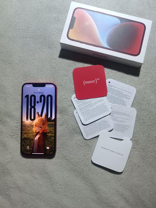 Обменяю айфон 14 на модель выше с дп