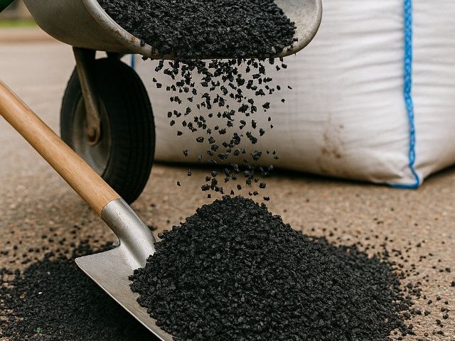 Резиновая крошка!