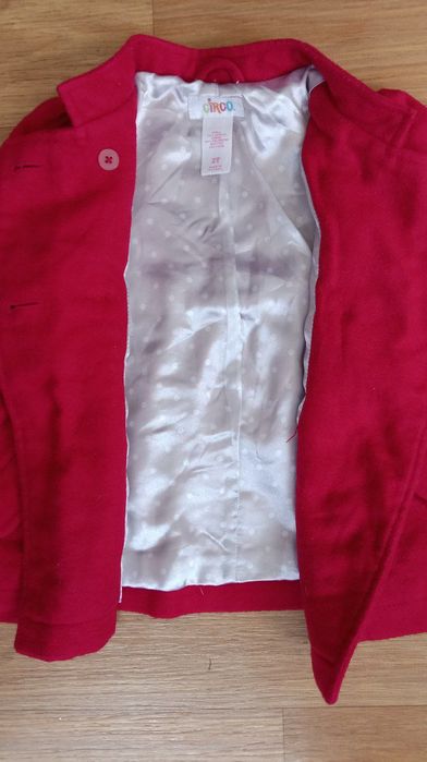 Пальто детское 100%шерсть