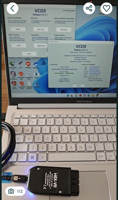 Scanner interfata VCDS ARM Audi Vw Skoda Seat
