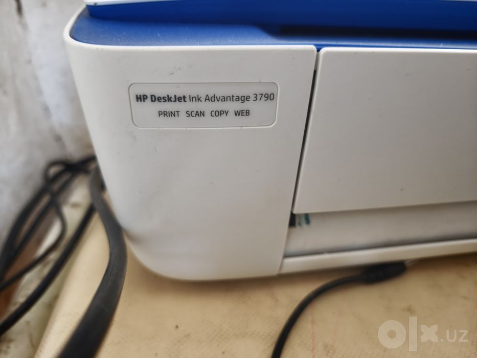HP DeskJet Ink Advantage 3790 — Ideal holatda + YANGI Kartridj qo‘shib