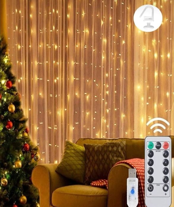 Гирлянды к Новому году.