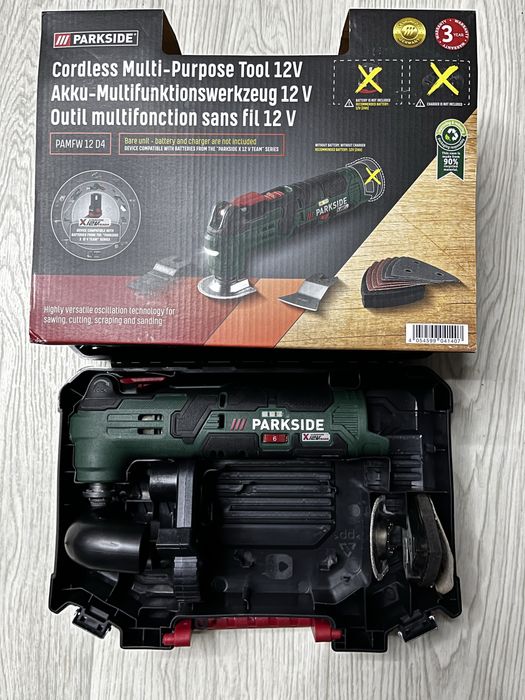 Parkside PAMFW 12 D4 unealta multifuncționala multicutter