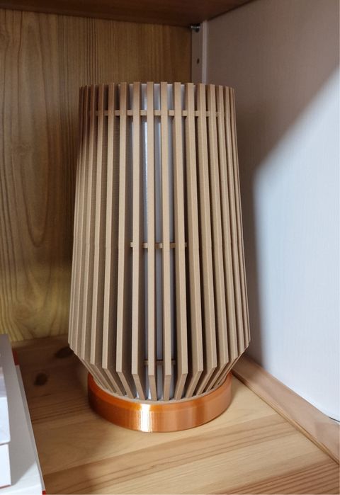 Vand lampa/veioza lumina ambientala LED, printata 3D