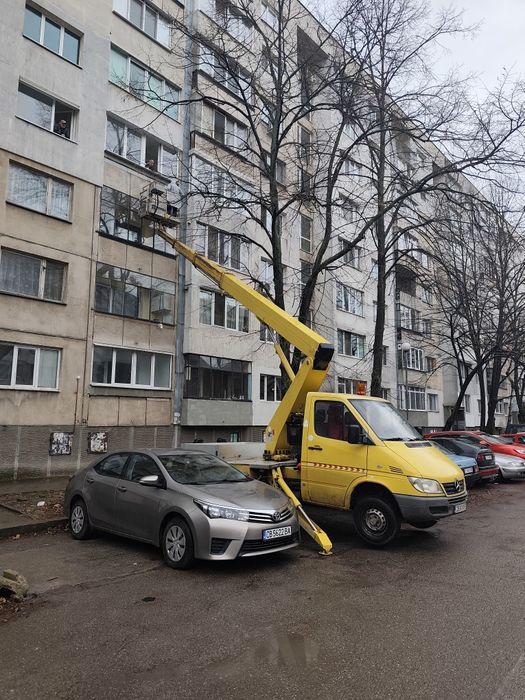 Вишка под наем!!! Услуги с Автовишка до 22 м.