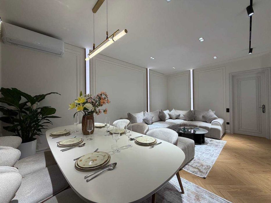 ЖК Milano, 4х комнатная с ремонтом в упаковке  и парковкой. TL