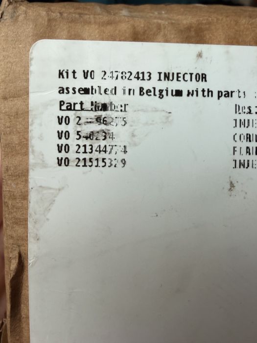 Injector Volvo Original Camion