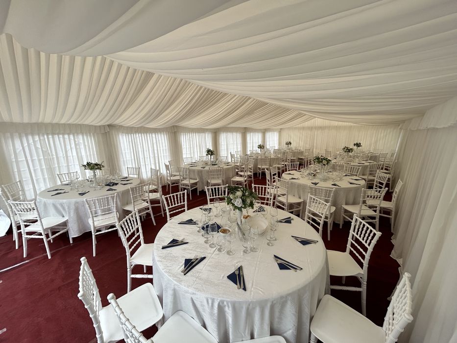 Vand cort evenimente 6x12 -complet echipat