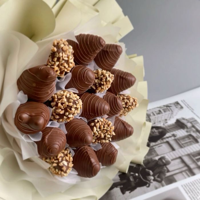 клубника в шоколаде