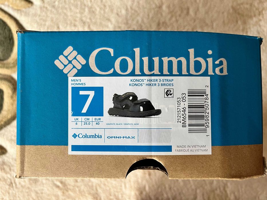 Vand sandale Columbia marime 40, gri