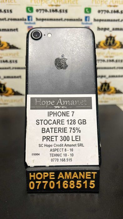 Hope Amanet P3 IPHONE 7 128GB / BAT 75%