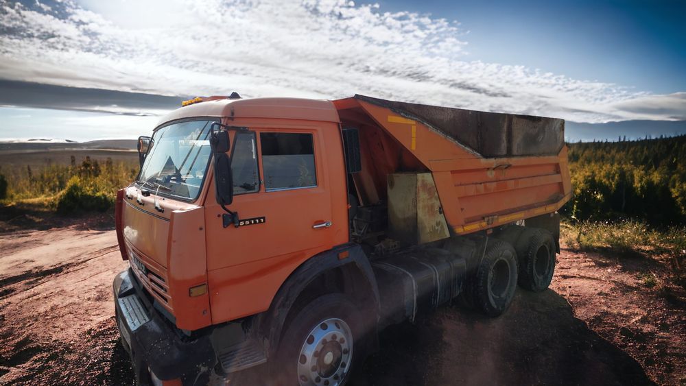 Подстепное Камаз Доставка ПГС(песок)15тонн