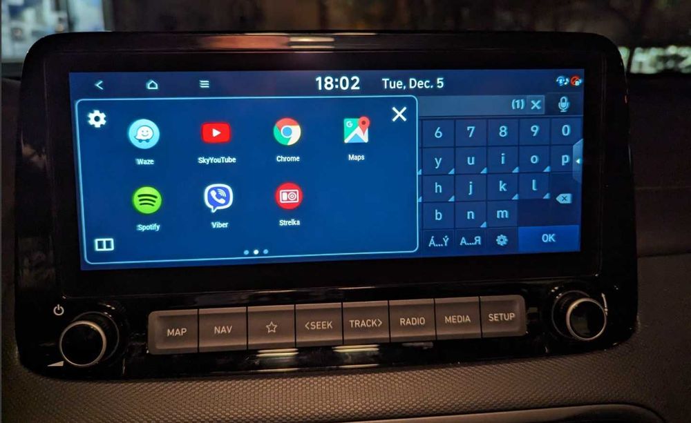 Хюндай КИА Активиране Carplay A Auto Hyundai i40 H350 Kia Optima Soul