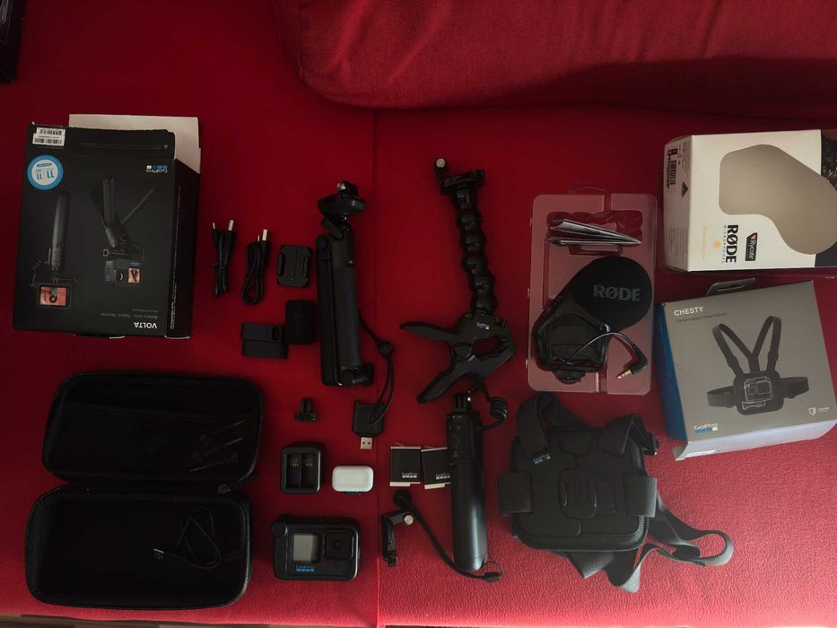 GoPro Hero11 Black + Microfon Rode + Card + Volta + Accesorii