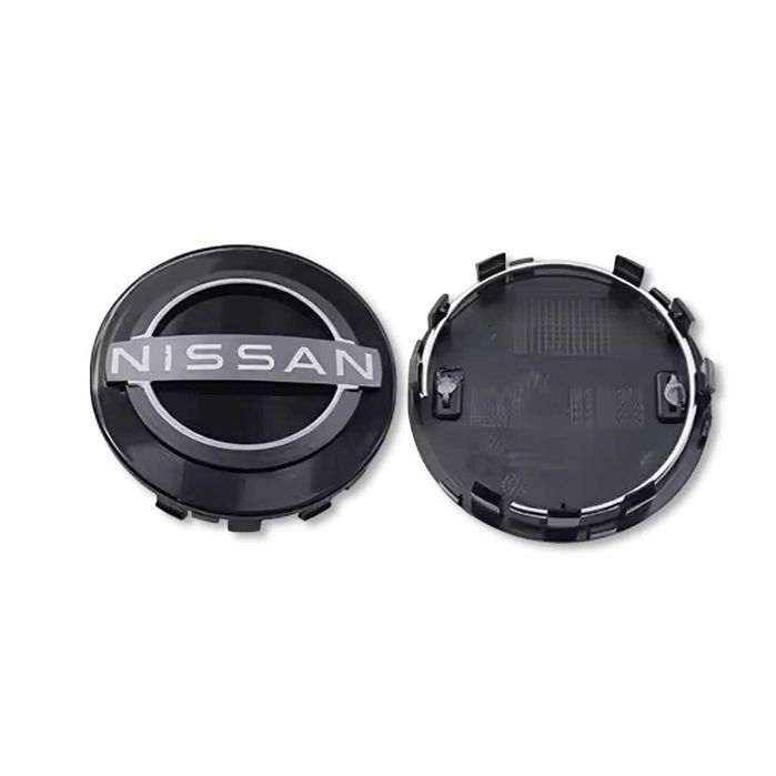 Капачки за джанти за Nissan 54мм 60мм 63мм - Черни, Сребристи