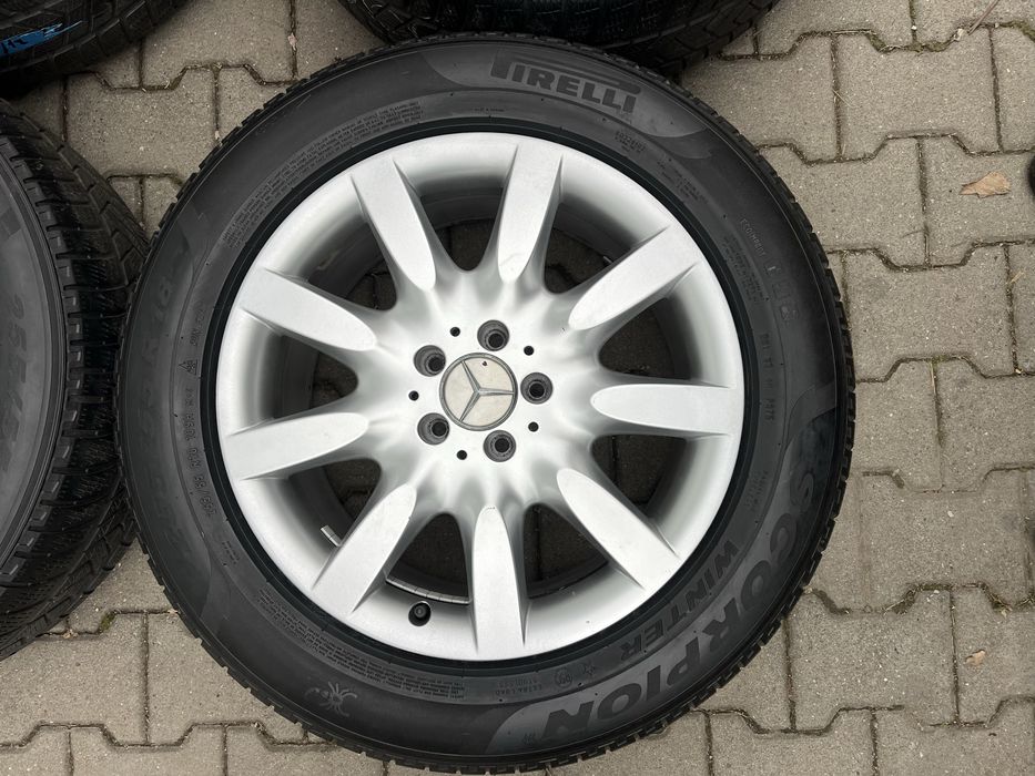 Jante aliaj 5x112mm, anvelope 255/55 R18, Mercedes ML, GLC, GLE