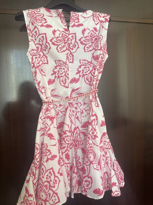 Лятна рокля разкроена с коланче