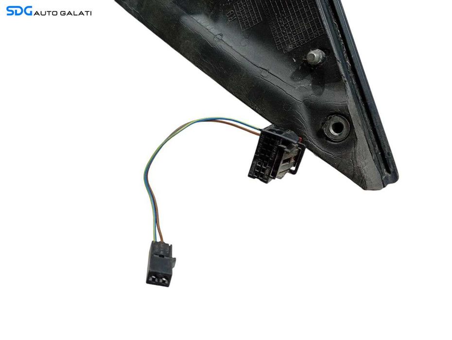 Oglinda Dreapta Electrica Rabatare Electrica Audi A4 B8 Berlina Sedan 2008 - 2012 Culoare Negru Cod 021053 [LR0893]