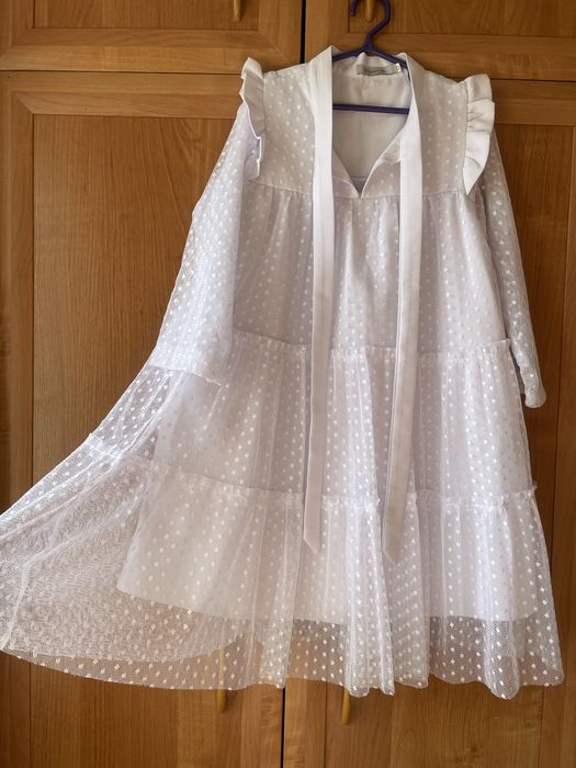 Белое платье для девочки