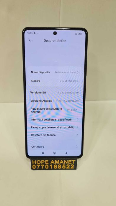 HOPE Amanet P1/ REDMI NOTE 12 PRO 5G 128GB #39838