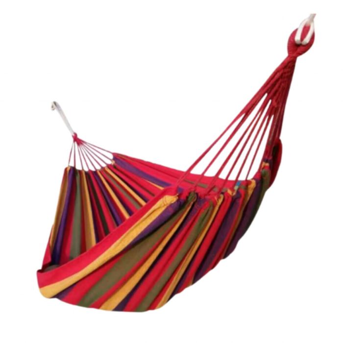 Градиснки червен хамак - идеален за релакс, следобедна дрямка или почи