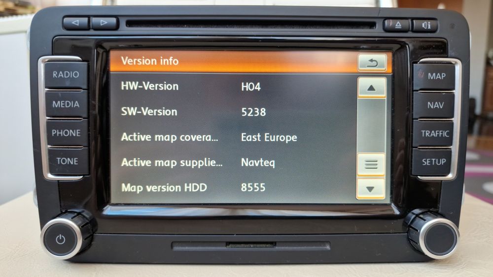 Navigatie VW RNS 510  + Harti + Cod Pin + Antena GPS !