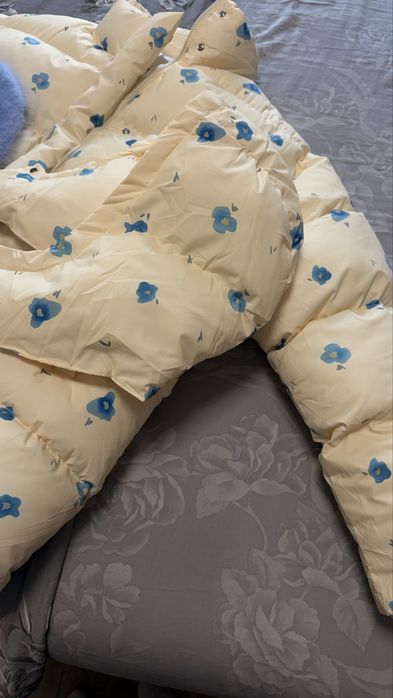 Куртка в цветочек