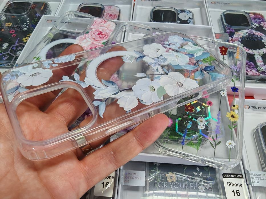 IPhone 16,iPhone 16+,iPhone 16 Pro,iPhone 16 Pro Max цветен гръб лукс