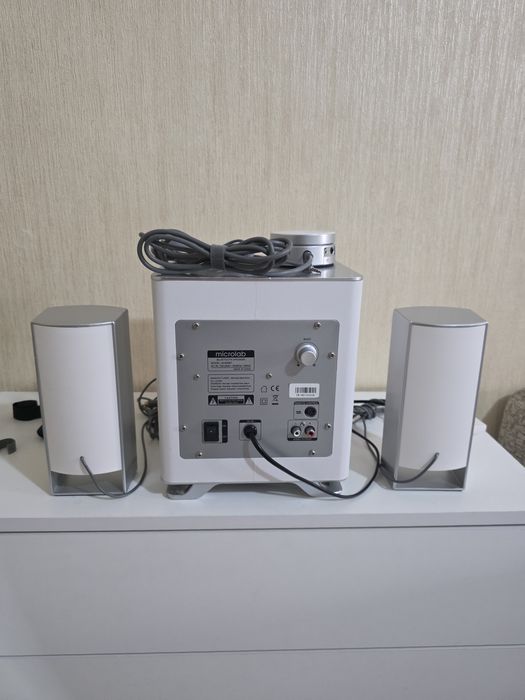 Microlab m600bt Bluetooth AUX 40ват  в отличном состоянии