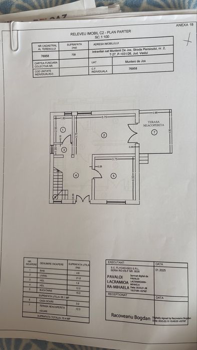 De vanzare casa Parter+ Mansarda la cheie