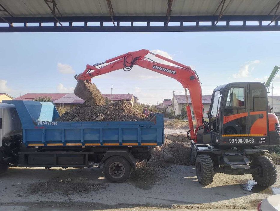 Экскаватор хизмати