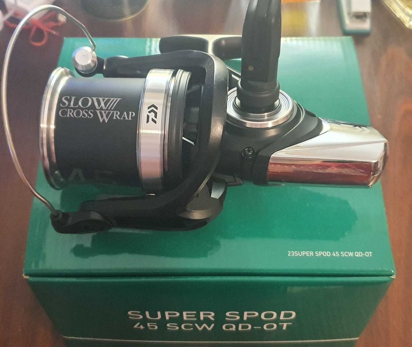 Mulineta noua !! Daiwa 23 Superspod 45