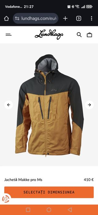 Costum LundHags vanatoare, pescuit, iesit in natura -NOU-