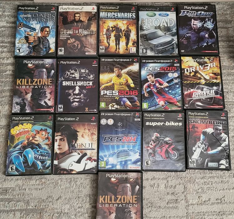 Игры для ps1,2,3,4.