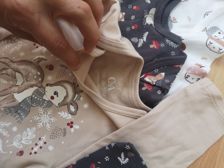 Комплект Нови бодита C&A, размер 98