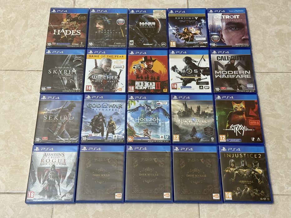 Игры на PlayStation 5 и ПС4 FIFA UFC GTA MK NFS Call Of Duty Ойындар