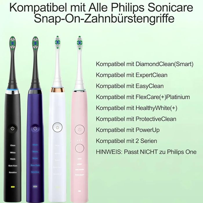 8 Накрайници за четки  за зъби Philps Sonicare