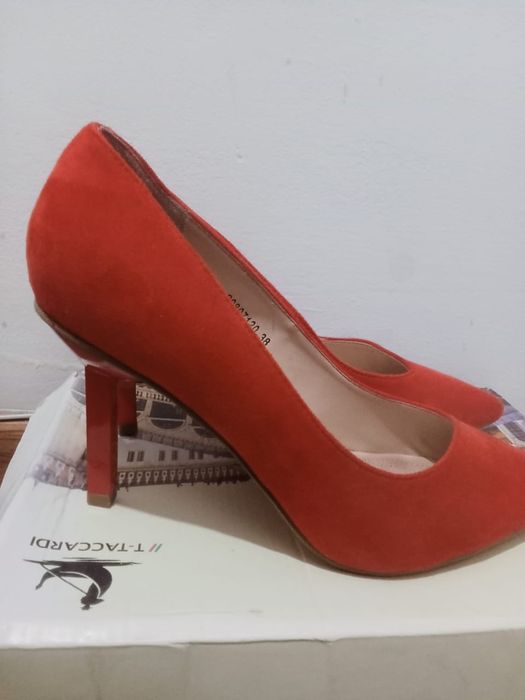Туфли коралловый цвет