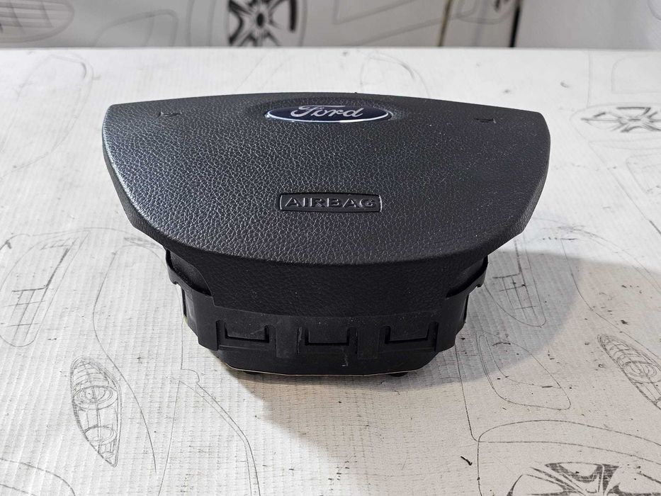 Airbag volan șofer Ford Kuga MK1 2008-2012 2011 2.0 TDCi Cod OEM: 8V41-R042B85-AEW, 8V41R042B85AEW (5E3)