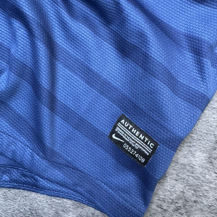Tricou Fotbal Nike Franța FFF 2012/2013 Dri-FIT Albastru Original Mărimea S