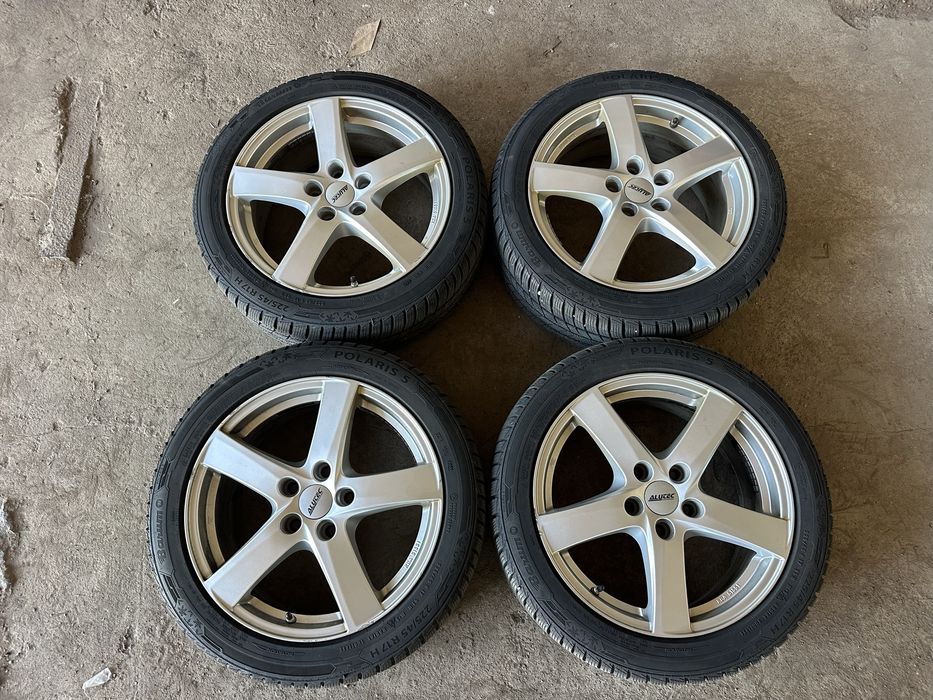17,5x114.3 Kia,Huyndai с нови зимни гуми 225/45/17 Barum Polaris 5