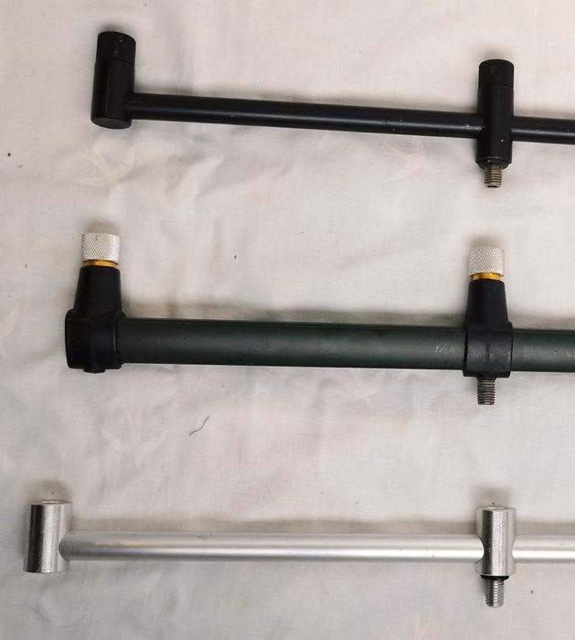 Lot 3 Buzz Bar-uri cu 3 posturi pentru pescuit la feeder, Carp Academy, Smart DLX, Energo Team.