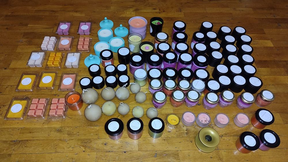 Lumânare parfumată ceară albine cu uleiuri esențiale 7