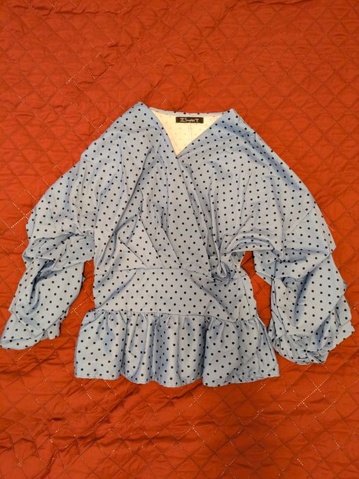 Bluza dama mâneci lungi bufante - S