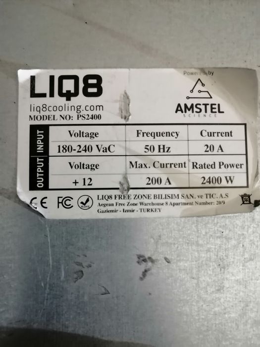 Блок питания 12 Вольт 200 ампер