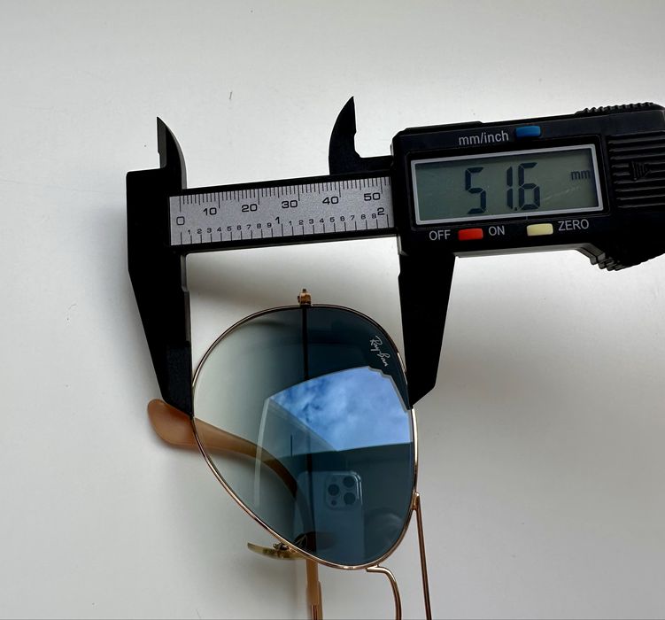 Ray-Ban RB3025 Aviator 62-14 Blue Gradient Mirror;Italy;отлични