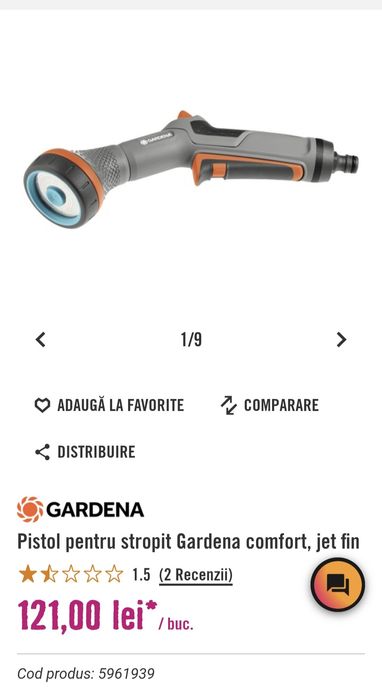 Cap udare Gardena nou
